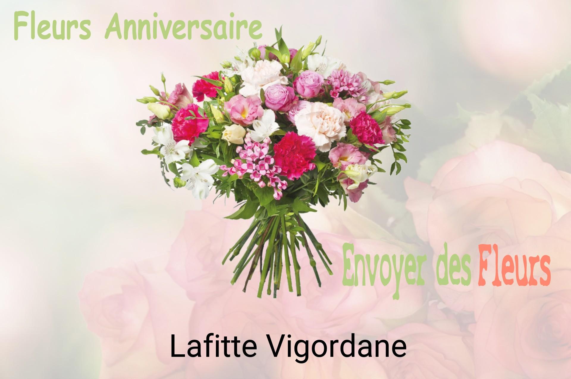 Bouquet de fleurs d’anniversaire livré à Lafitte-Vigordane