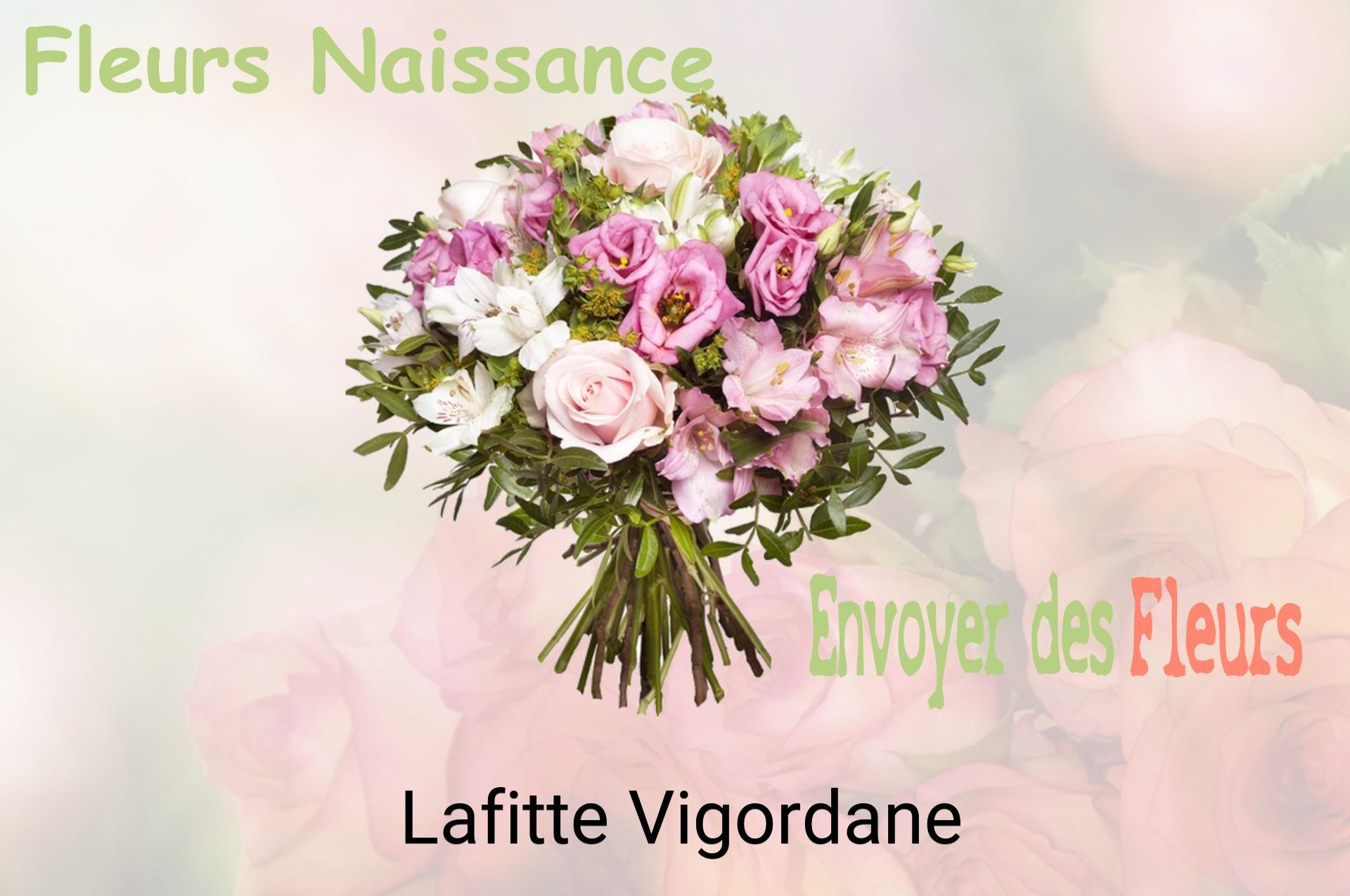 Bouquet de fleurs de naissance livré à Lafitte-Vigordane