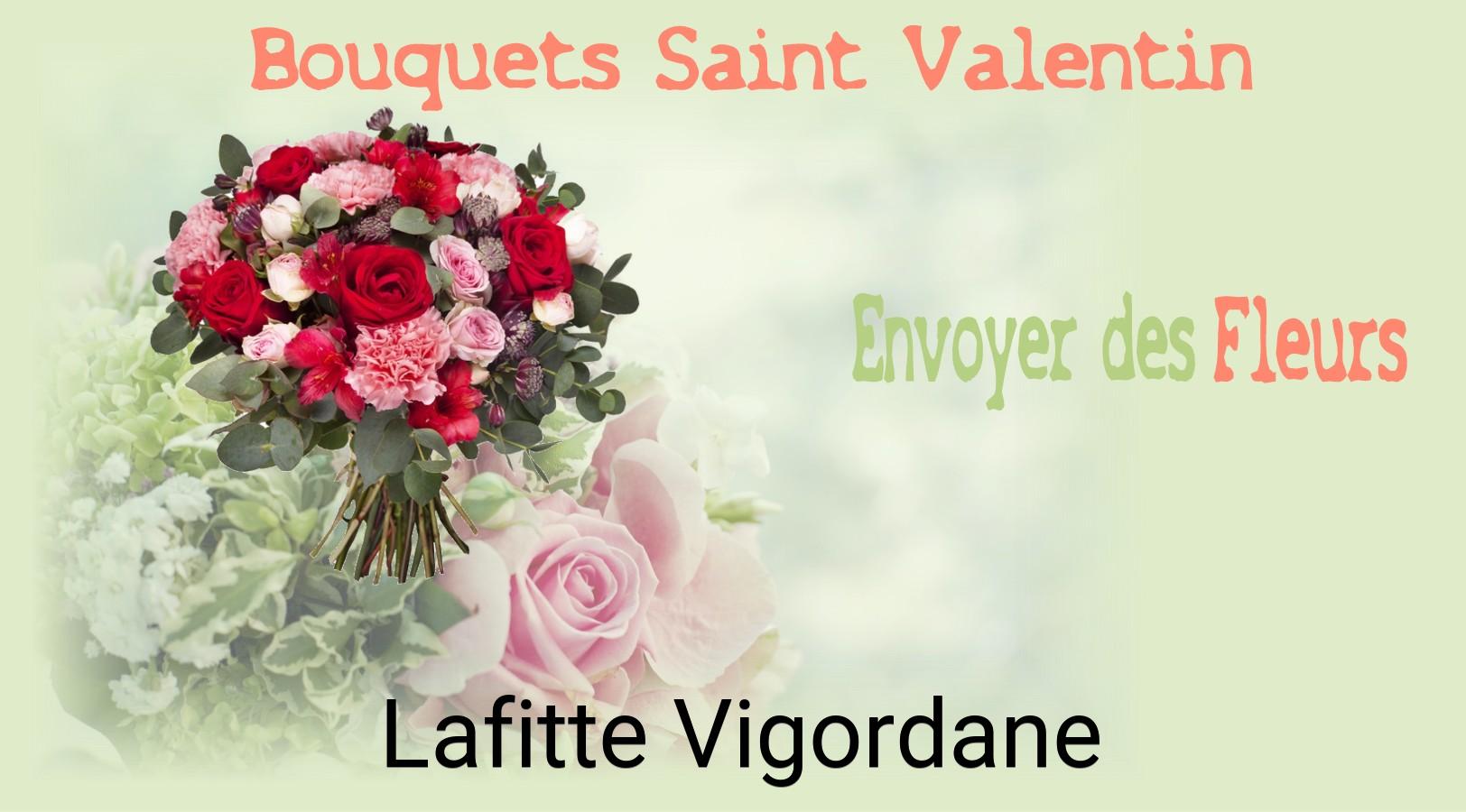 Roses de Saint-Valentin livrées à Lafitte-Vigordane